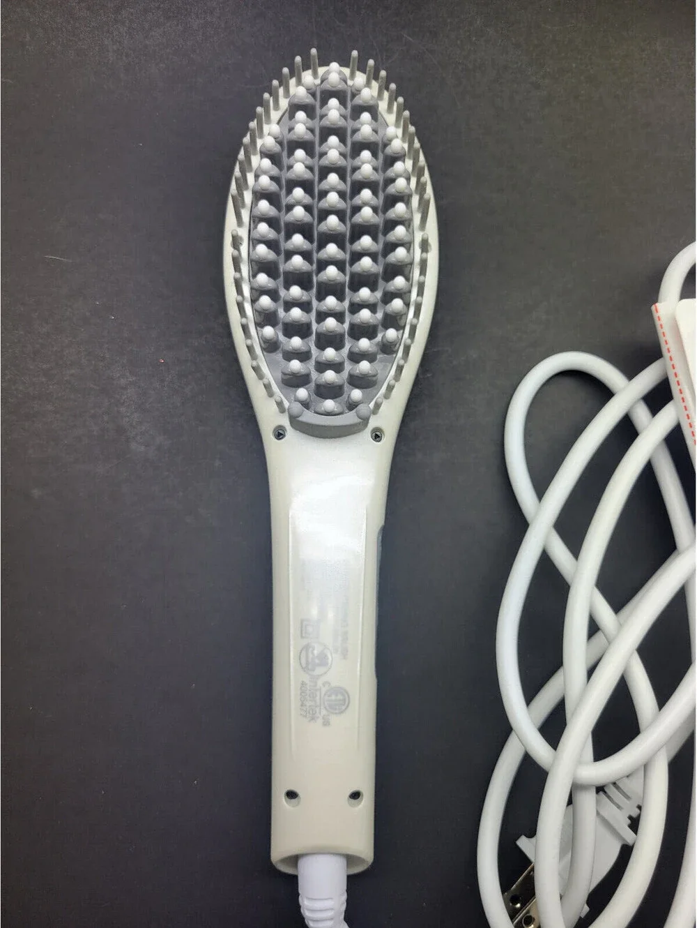 Vivitar Simply Beautiful Heated Straightening Hair Brush Straightener **READ**
